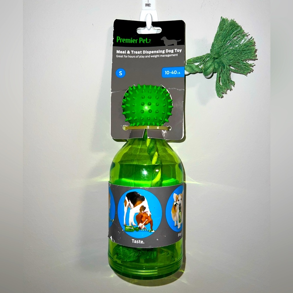 New Premier Green Dog Toy
